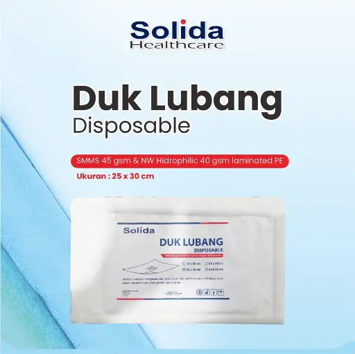 SOLIDA HEALTHCARE Duk Lubang ukuran 25 x 30 cm