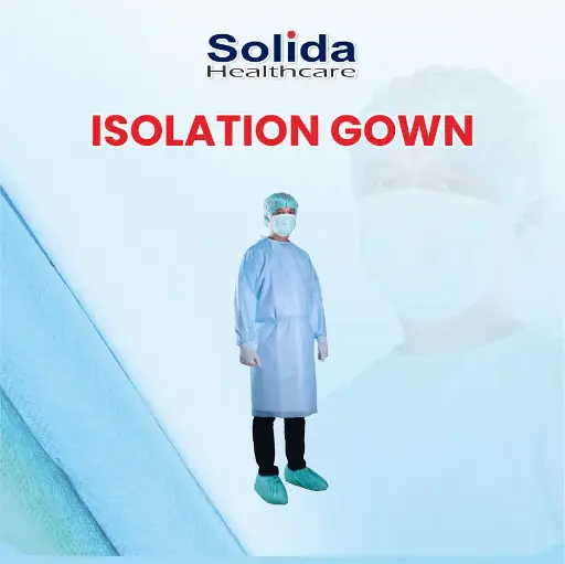 SOLIDA HEALTHCARE Isolation Gown (Gown Periksa)