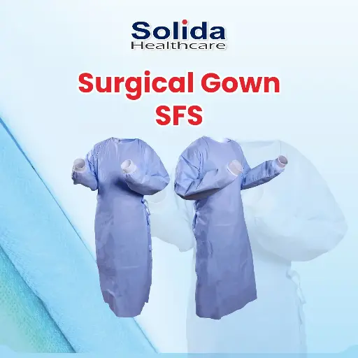 SOLIDA HEALTHCARE Surgical Gown SFS (AAMI lv 4)
