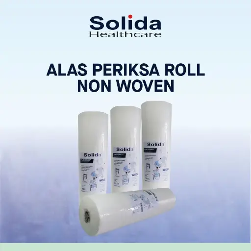 [APR-016-G25] SOLIDA HEALTHCARE Alas Periksa Roll Non Woven (Lebar 80cm)